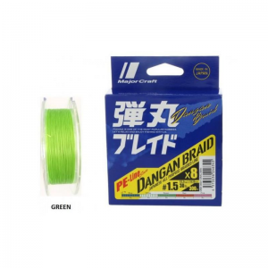 Trenzado Major Craft Dangan Braid 200Mt Multicolor