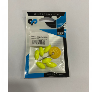 Flotter Amarillo Brillo QUO, 7.3x15 mm