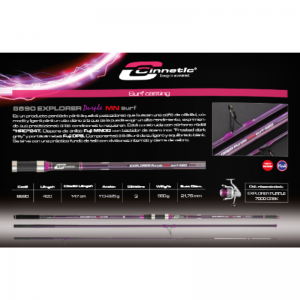 CAÑA CINNETIC EXPLORER PURPLE MN SURF 420