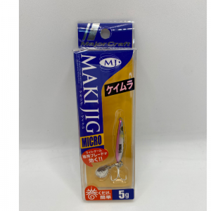 MAKI JIG MICRO DE MAJOR CRAFT 5GRAMOS Keimura Blue Pink Iwashi (UV)