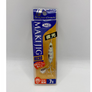 MAKI JIG MICRO DE MAJOR CRAFT 10 GRAMOS Zebra Glow