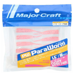 Major Craft Para Worm Dart 3'' UV Pink