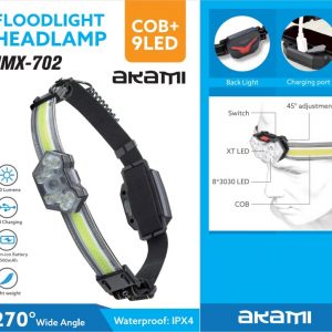 LINTERNA AKAMI IMX-702 DE BATERIA