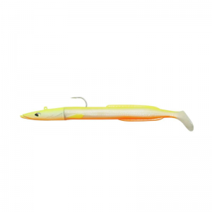 SEÑUELO YKR softbaits HAPPY EEL 80 MM / 10 GRS YELLOW TIGER