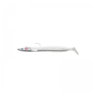 SEÑUELO YKR softbaits HAPPY EEL 100 MM / 15 GRS WHITE SNOW