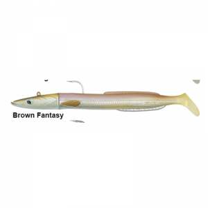 SEÑUELO YKR softbaits HAPPY EEL 100 MM / 15 GRS BROWN FANTASY