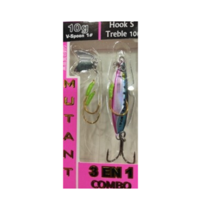 Jig Takeshi 18Gr - Mutant Combo 3 en 1 - Real Blue Pink
