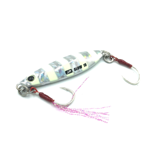 JIGPARA SLOW 15g  Zebra Glow