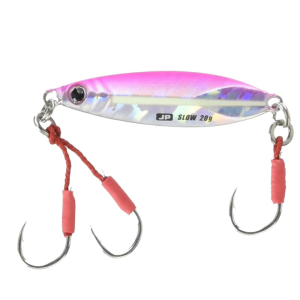 JigPara Slow 20g Zebra Glow Pink