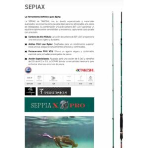 Caña DUraflot Takeshi Seppia X Pro 2.48 mt