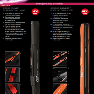 Funda cañas Cinnetic Concept Surf